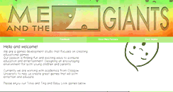 Desktop Screenshot of meandthegiants.com